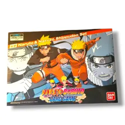 Naruto Boruto Chrono Clash Bandai Card Game 2019 Complete Set w/ Large Cards - Image 1