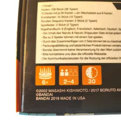 Naruto Boruto Chrono Clash Bandai Card Game 2019 Complete Set w/ Large Cards - Image 5