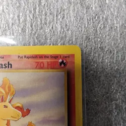 POKEMON 1999 RAPIDASH 44/64 TRADING CARD - Image 3