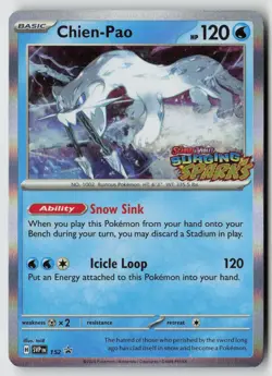 Chien-Pao - 152 - SV: Scarlet & Violet Promo Cards Holo - PTCG - Image 1