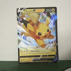 Pikachu V SWSH285 SWSH: Sword & Shield Promo Cards Holo - Image 1