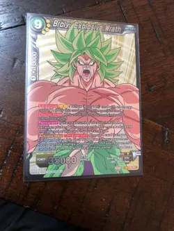 Broly, Explosive Wrath PROMO Dragon Ball Super Card P-106 PR - Image 2