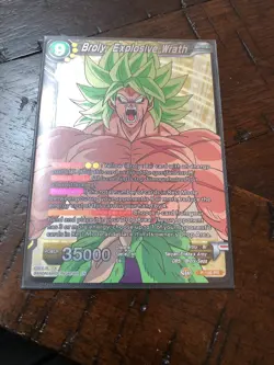 Broly, Explosive Wrath PROMO Dragon Ball Super Card P-106 PR - Image 3