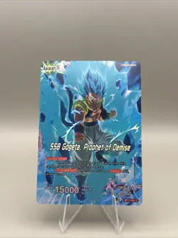 SSB Gogeta Prophet of Demise BT11-001 Leader Foil Dragon Ball Super Card Game NM - Image 1