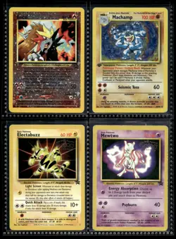 Vtg Pokemon Card Lot WOTC Set Movie Promo Stamped Binder Collection WB Original - Image 1