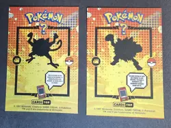 MANKEY X PRIMEAPE LOT - POKEMON KANTO CARDS TOP POKEDEX CCG FOIL - Image 2