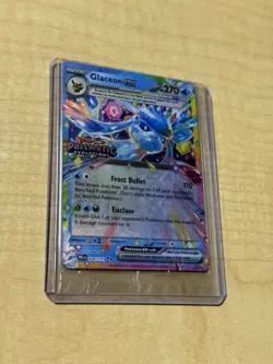 Glaceon EX 026/131 Prismatic Evolutions Stamped Surprise Box Promo Card SEALED - Image 2