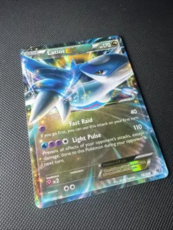 Latios EX 58/108 Roaring Skies Holo Rare Pokemon Card 2015 MINT - Image 3