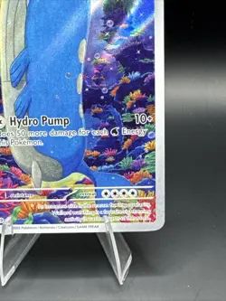 Wailord 162/159 Journey Together Illustration Rare Full Art Holo Pokemon Card #1 - Image 4