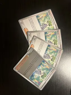4X PLAYSET: Wally’s Compassion 132/132 Pokemon Mega Evolution - IN HAND (1 RH) - Image 3