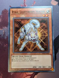 Ryko, Lightsworn Hunter - YS18-EN018 - Common - Yugioh - Image 1
