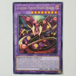 Starving Venom Fusion Dragon - LED5-EN052 - HP/DMG - Rare - 1st ed - Yugioh - Image 1