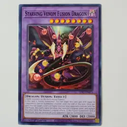 Starving Venom Fusion Dragon - LDS3-EN073 - HP - Common - 1st ed - Yugioh - Image 1