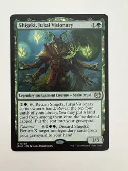 Shigeki Jukai Visionary MTG Magic the Gathering Card NM Near Mint DSC - Image 1