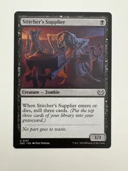Stitcher’s Supplier MTG Magic the Gathering Card NM Near Mint DSC - Image 1