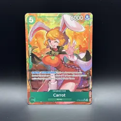 OP08-023 Carrot Two Legends One Piece Card Super Rare Foil CCG - Image 1