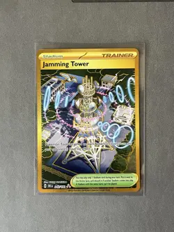 Jamming Tower Destined Rivals Hyper Rare Card #243/182 Near Mint Condition - Image 1
