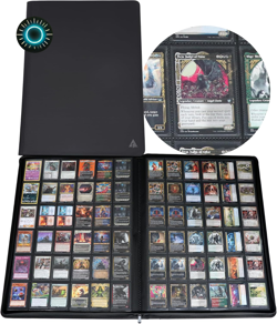 Premium 2300 Pockets Card Binder Large 36-Pocket 2000+ Ringless Trading Card Al - Image 1
