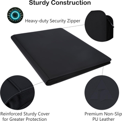 Premium 2300 Pockets Card Binder Large 36-Pocket 2000+ Ringless Trading Card Al - Image 5