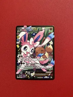 Sylveon EX (Full Art) RC32-32 Generations: Radiant Collection Pokemon Card TCG - Image 1