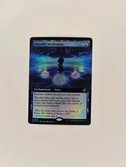 Moonlit Meditation Extended Art #327 Foil NM Edge of Eternities Magic MTG - Image 3