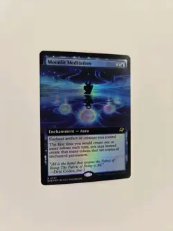 Moonlit Meditation Extended Art #327 Foil NM Edge of Eternities Magic MTG - Image 4
