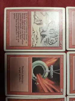 Fireball×2 Lightning Bolt Tremor Shatter & More 4th Edition MTG Magic - Image 4