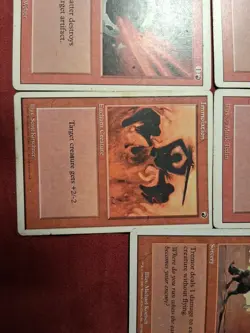 Fireball×2 Lightning Bolt Tremor Shatter & More 4th Edition MTG Magic - Image 5