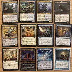 Budget Casual Commander MTG Black White Blue Auras With Eriette The Beguiler LP - Image 2