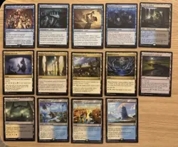 Budget Casual Commander MTG Black White Blue Auras With Eriette The Beguiler LP - Image 5