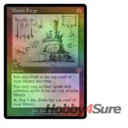 Foil Mystic Forge (schematic) M/NM Magic MTG The Brothers' War Retro Artifacts - Image 1
