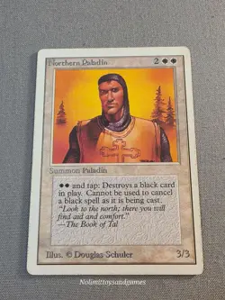 MTG Unlimited Northern Paladin Magic The Gathering Rare - Image 1