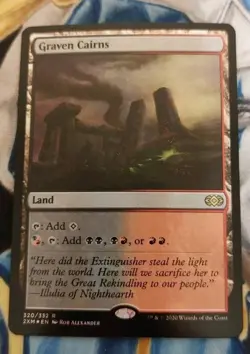 Graven Cairns (Foil) English Double Masters MTG Magic 320/332 - Image 1