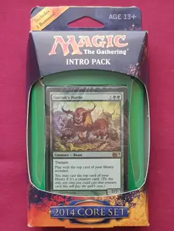 Magic The Gathering 2014 CORE SET M14 BESTIAL STRENGTH INTRO PACK New Sealed MTG - Image 1