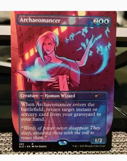 MTG Magic the Gathering Archaeomancer (283/1320) Secret Lair Drop Series NM - Image 1