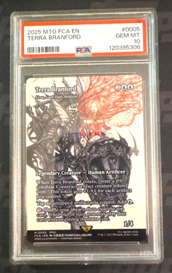 2025 MAGIC MTG FINAL FANTASY: THROUGH THE AGES #0005 TERRA BRANFORD PSA 10 - Image 1