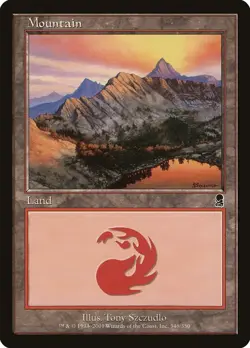 Mountain (346) [Odyssey] MTG - Image 1