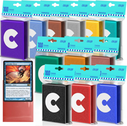 1200CT Matte Card Sleeves, 12 Colors MTG Card Sleeves, Magic PKM Deck Sleeve ... - Image 1