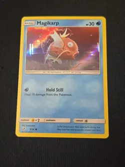 Magikarp 8/18 Detective Pikachu Holo Rare 2019 Pokemon TCG Near Mint - Image 1