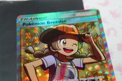 Pokemon Breeder (Full Art) 73/73 Shining Legends Holo Ultra Rare Pokemon TCG -NM - Image 4