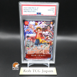 PSA10 ONE PIECE Card Game "One Piece Day 2024" Monkey D Luffy Promo ST10-006 - Image 1