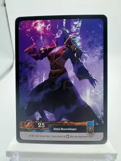 World of Warcraft TCG Elements Foil Hero Almia Moonwhisper - Image 2
