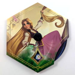 Disney Lorcana Rapunzel High Climber Organized Play Promo Lore Counter - Image 1