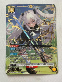 Union Arena Eminence In Shadow KJN 1 009 SR 2 Star Alexia Sign Foil Waifu Card - Image 1