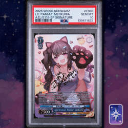 2025 Weiss Schwarz Azur Lane Vol.2 LC Pamiat' Merkuria AZL/S119-E098SP SP PSA 10 - Image 1
