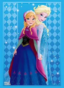 Disney Sleeves Frozen Elsa Anna Bushiroad STANDARD Card Sleeves 75 TCG Lorcana - Image 1