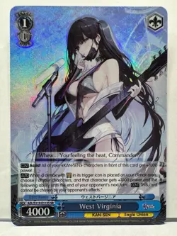 Weiss Schwarz Azur Lane vol.2 AZL/S119-E113S SR West Virginia - Image 1