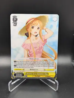 Weiss Schwarz Asuna SAO/S80-E020 C Sword Art Online SAO Vol 2 NM Card - Image 1