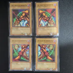 Yu-Gi-Oh! Exodia the Forbidden One 5-Card Lot, Mixed Sets: PGL2 and DB1. - Image 4