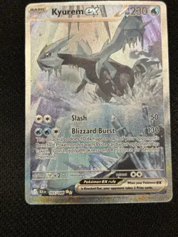 Pokemon TCG Kyurem EX Black Bolt Special Illustration Rare Card 165/086 NM - Image 3